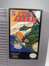 Twin Cobra Nintendo NES Game Cartridge with Instruction Manual - TESTED