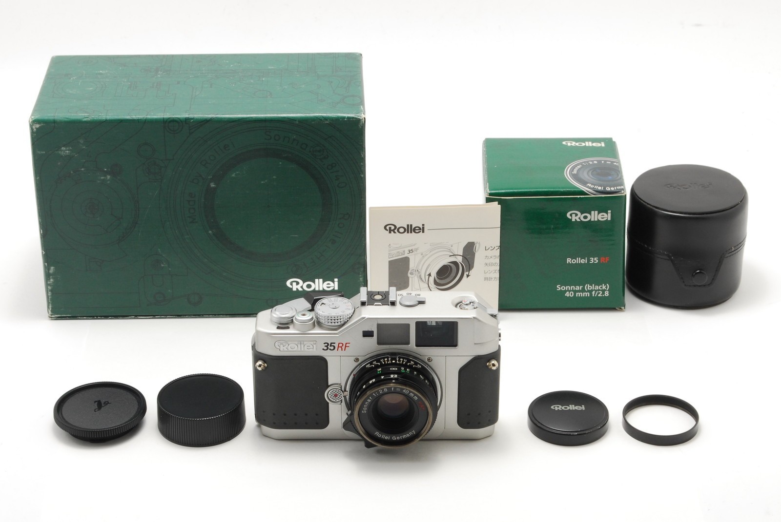 [MINT+] Rollei 35 RF Rangefinder Camera Leica M 40mm F2.8 Lens 818[Duties excl.]