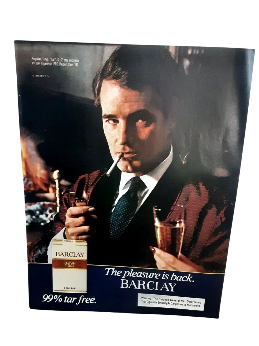 Barclay Collectible Tobacco Cigarettes for sale
