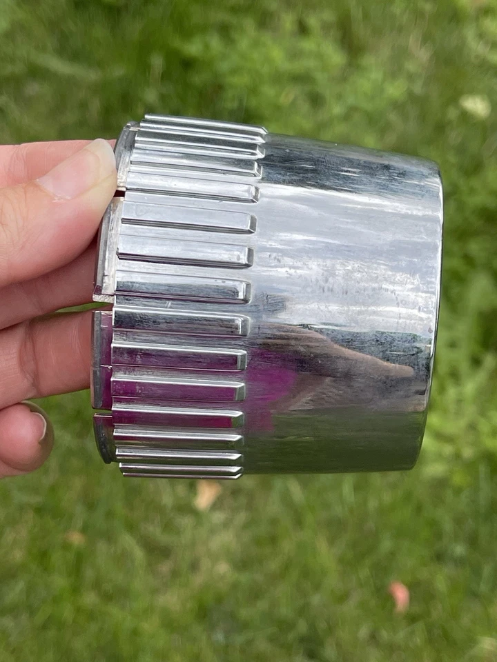 Tapa central de rueda Mercury Cougar 1977/79 OEM TURBINA llanta rara OEM XR-7 Foto 2 de 4