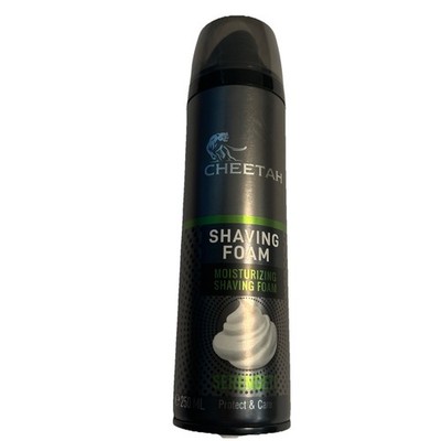 Cheetah Moisturizing Shaving Foam , Serengeti, 250 Ml