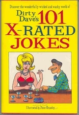 DIRTY DAVES 101 X-RATED JOKES By Rh Value Publishing - Hardcover