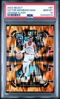2974 Victor Wembanyama 2023 Panini Select #87 Orange Flash Prizm RC PSA 10
