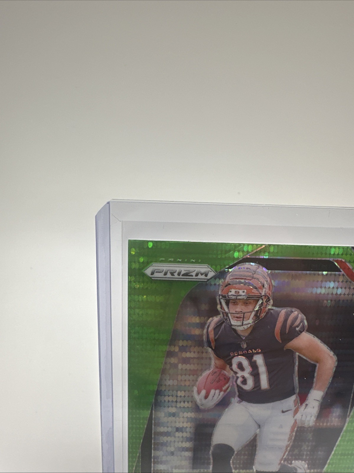 2024 Panini Prizm - Rookies Jermaine Burton #350 Neon Green Pulsar Prizm (RC)