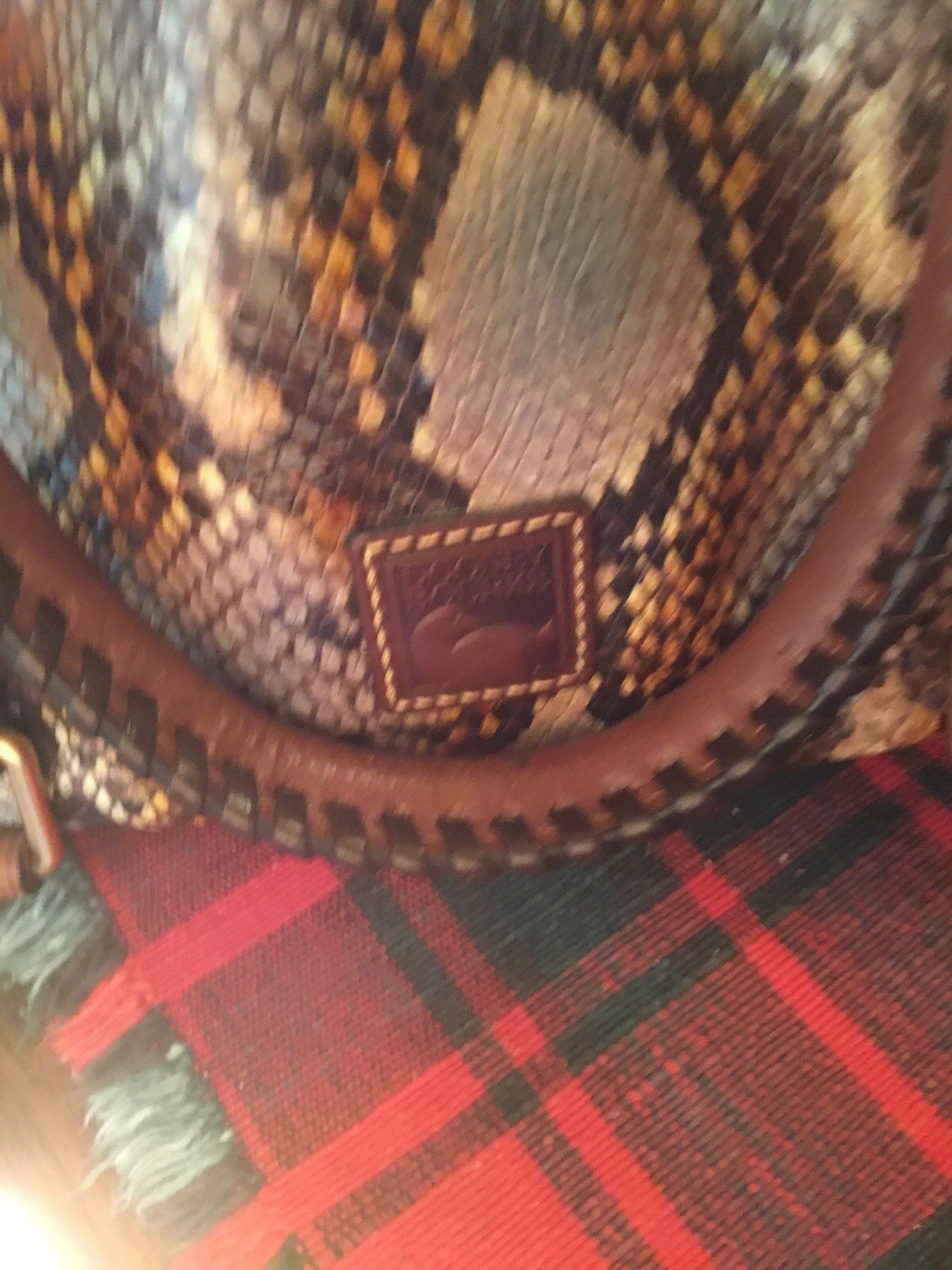 Dooney And Bourke Limited Ed. Python Print Leathe… - image 11