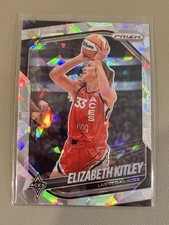 2025 Panini WNBA Prizm ELIZABETH KITLEY Silver Ice Prizm #41 Las Vegas Aces