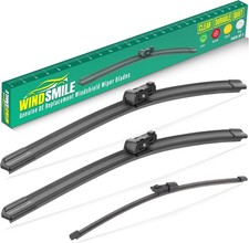 VW Golf GTI e-Golf 26" 18" Windshield Wipers  11" Rear Wiper Blade Pack of 3