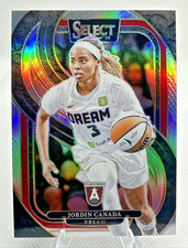 Jordin Canada 2025 Select WNBA Premier Level Silver Prizm #144 Atlanta Dream