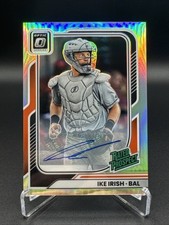 Panini 2026 Donruss Rated Prospect Optic Auto Silver  Refractor Prizm Ike Irish