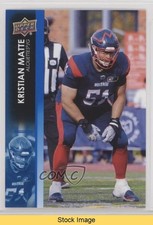 2022 Upper Deck CFL Blue Kristian Matte #155 READ 1g4p