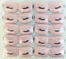 Lot Of 10 Blu Butterfly Luxe 3D Sleep Eye Mask Pink NEW SEALED