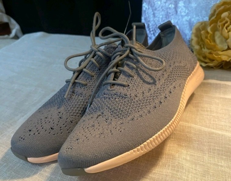 Cole Haan SZ 9 2.ZEROGRAND Ironstone Stitchlite Wingtip Oxford Womens Shoes