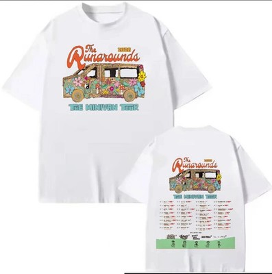The Runarounds the Minivan Tour 2026 Concert T-Shirt White S-5XL HL861