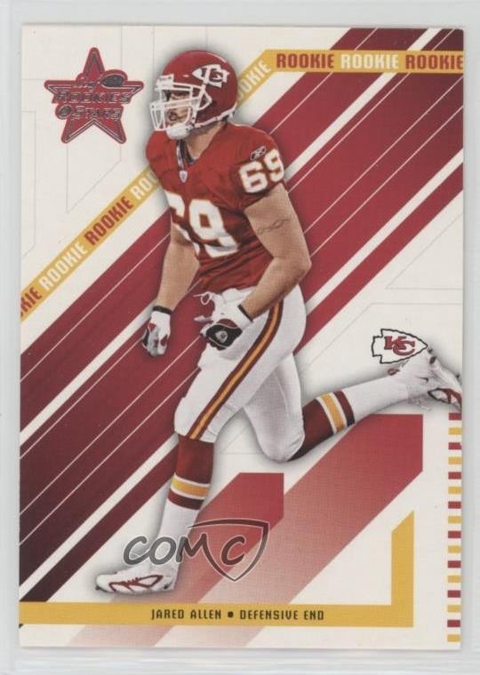 2004 Leaf Rookies & Stars Rookie Jared Allen #143 0j0o