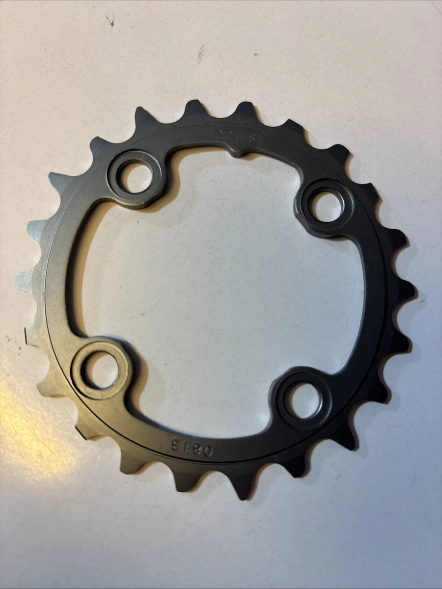 Truvativ SRAM MTB 22T Chainring S1 Bcd 64mm Grey Fit 2x10 3x10 CrankSet NOS