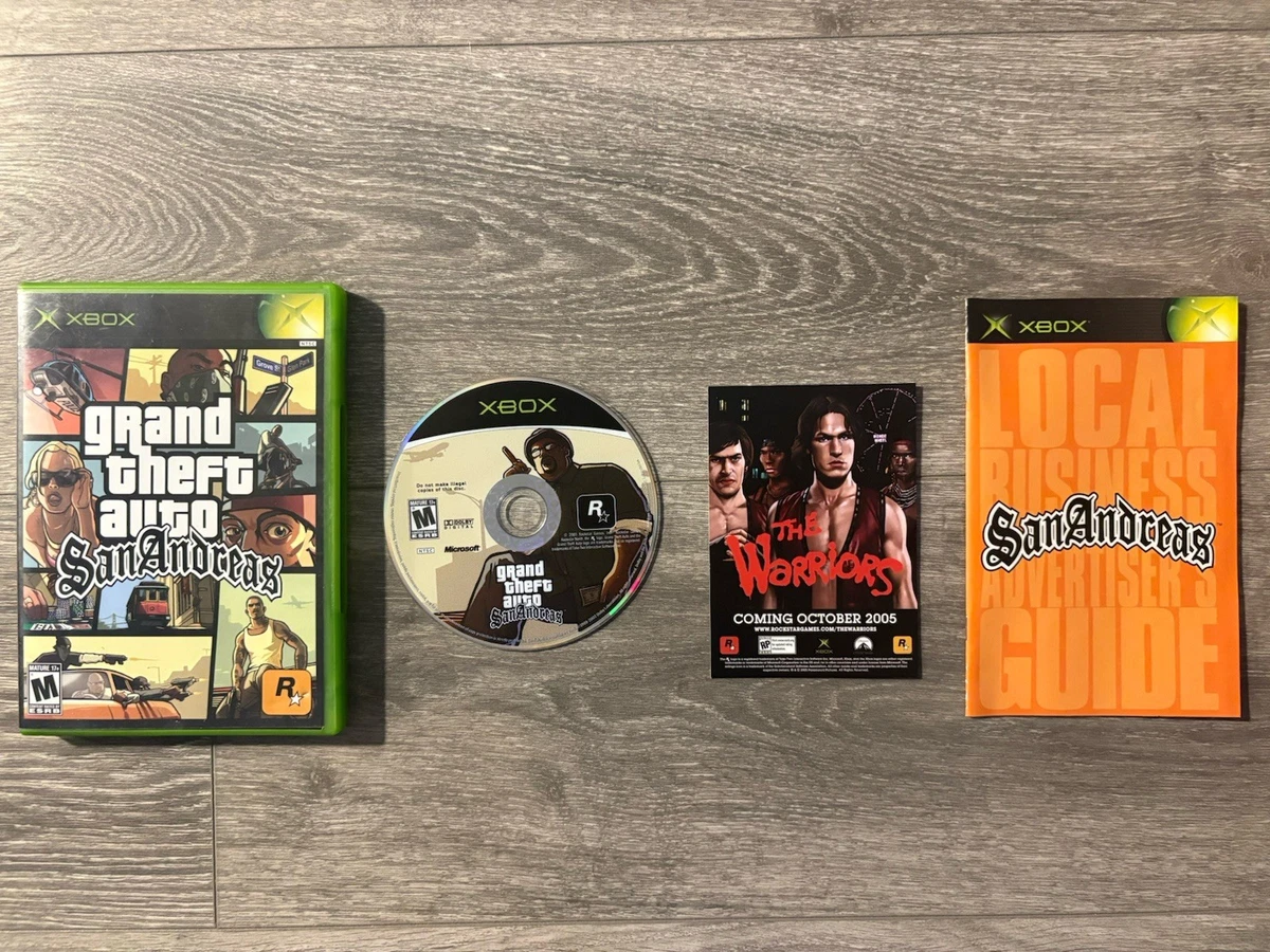 Xbox - xbox★grand theft auto SanAndreas 海外版 Las mejores ofertas en Grand Theft Auto: San Andreas Microsoft