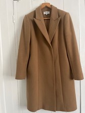 Reiss Camel Coat size 10 Excellent condition Deep pockets 