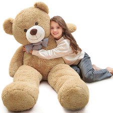 Giant Teddy Bear 4Ft Stuffed Animal Soft Big Stuffed Bear Plush Toy