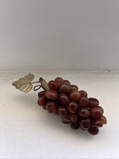 Grappe de raisin Miniature ancienne en pierres naturelles