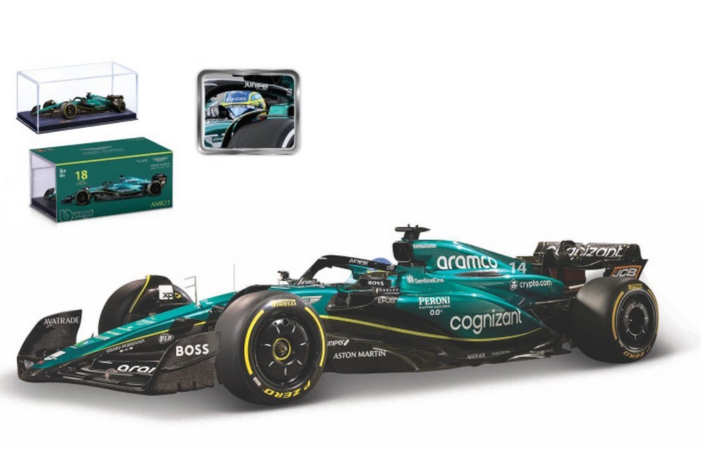 Aston Martin 2023 Alonso 1/43 Burago