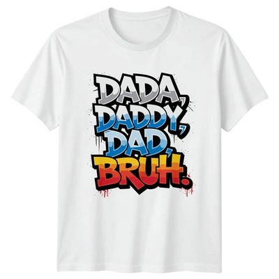 Dada Daddy Dad Bruh Herren T-Shirt Humorvoll Elternschaft Vatertag