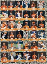 2025 Onit Athlete Tennessee Volunteers Baseball 36 Card Orange Base Lot