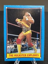 1987 Topps WWF #26 The Hulkster Explodes Hulk Hogan HOF Ringside Action