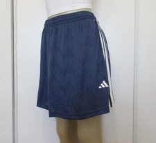 ADIDAS Size L Large Women's Active Skort Gray 3 Stripe