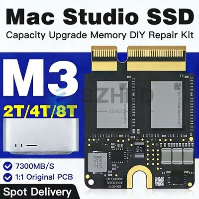 SSD Kit 2T For Apple MAC Studio M3 Ultra SSD Capacity Upgrade DIY