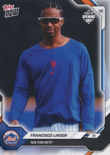 2026 New York Mets MLB Topps Now Francisco Lindor #OD-176 ROAD TO OPENING DAY