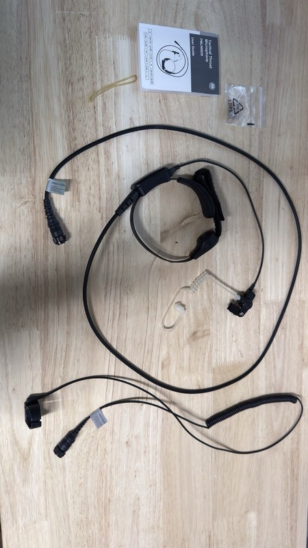 Motorola Tactical Throat Microphone PMLN 6828