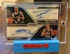 Tony Parker / Manu Ginobili Prizm Black Dual Auto MOJO 1/25    no. DA-SAS