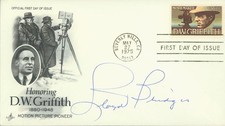 LLOYD BRIDGES - FIRST DAY COVER SIGNED