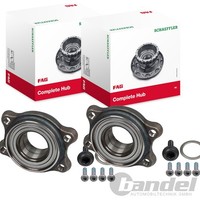 2X FAG RADLAGER-SATZ Hinten Vorne Passend FÜR Audi A6 A8 R8 VW Phaeton