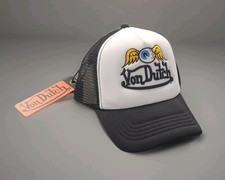  Von Dutch Flying Eyeball Trucker Hat One Size Fits Most New With Tags