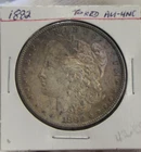 1882 US Morgan Silver Dollar $1 Super Toner AU
