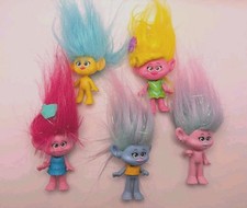 Trolls Dolls Band Together Shimmer Party Dreamworks 5 Figurine Set