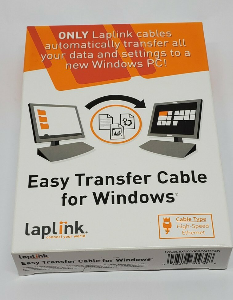 Laplink Easy Transfer Cable for Windows NIB eBay