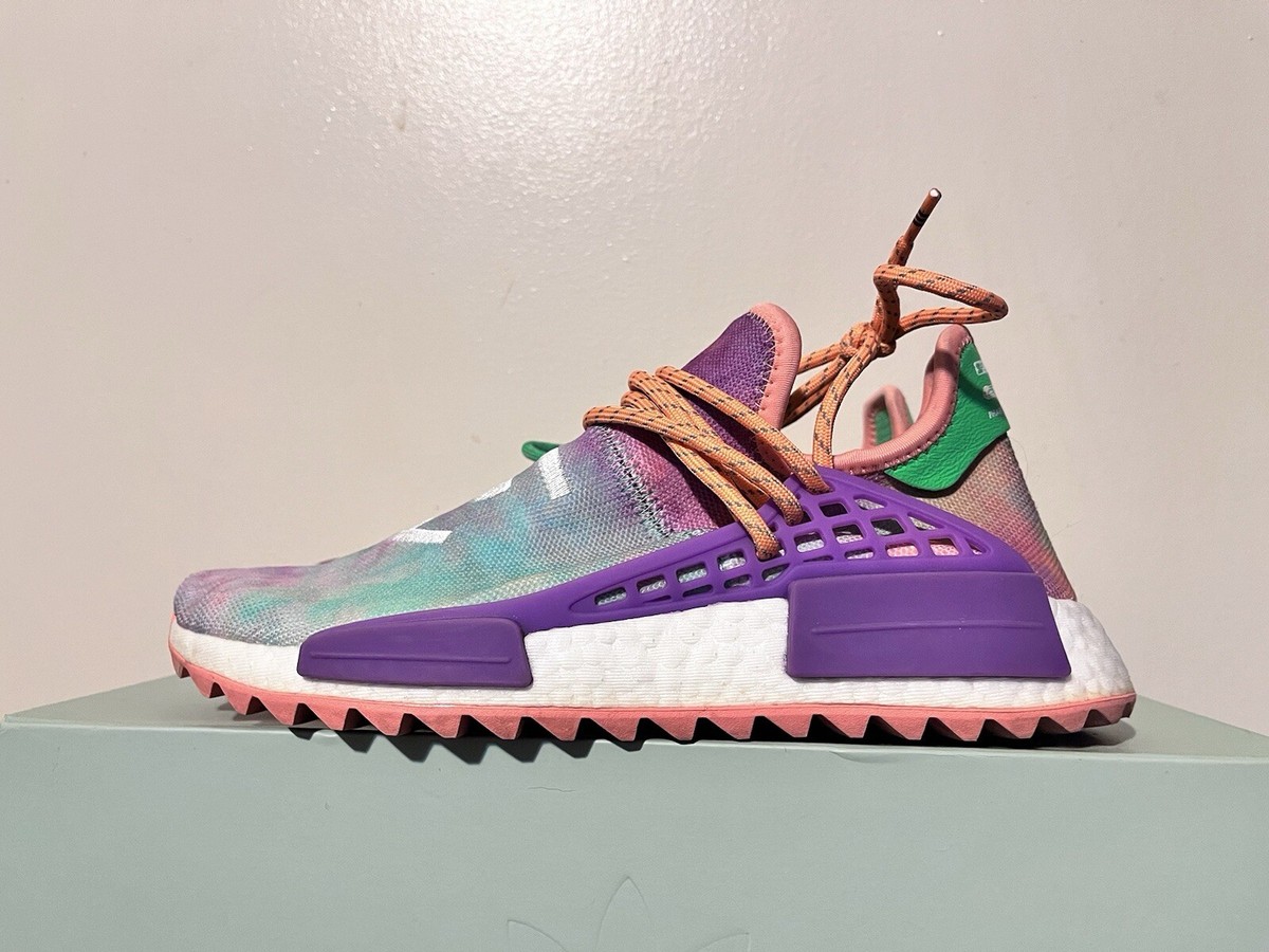 Chalk Coral Holi Pharrell Williams Size Adidas NMD Human Race X