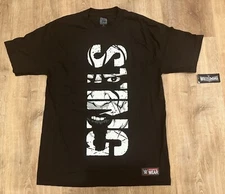 WWE Authentic Men T Shirt Sting Double Sided Scorpion Size Medium New With Tags