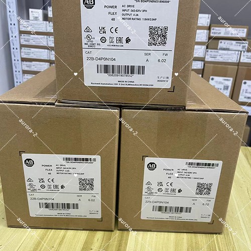 Unità CA 22B-D4P0N104/A Allen-Bradley PowerFlex 40 1,5 kW 2 HP 22B-D4PON104 NUOVA - Foto 3 di 6