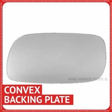Left side Wing door mirror glass for Vauxhall Calibra 1990-1997 + plate