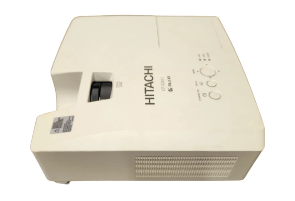 Hitachi CP-X2011 3LCD Projector 2200 ANSI HD 1080p – Portable, Built-in Speakers - Image 3 of 4