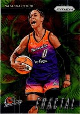 Natasha Cloud 2024 WNBA Prizm Fractal #12 - Mercury