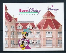 [35999] Maldives 1992 Disney Opening Euro Disney Paris Minnie MNH