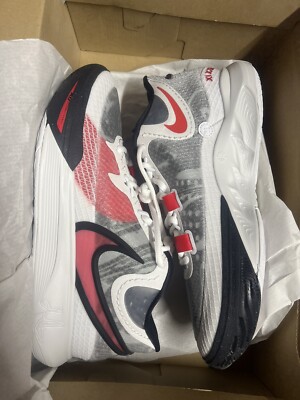 NIKE KYRIE 8 White/University Red-Black Men's Size 10.5