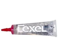 Sashco 13013-2 13013 5oz Sealants Clear Lexel Adhesive Caulk, 5-Ounce
