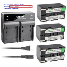 Kastar Battery Dual Rapid Charger for Samsung SB-L320 Samsung SC-L906 SCL906