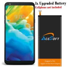 High Capacity 4400 mAh Displaceable Extended Slim Battery For LG Stylo 4 Q710AL