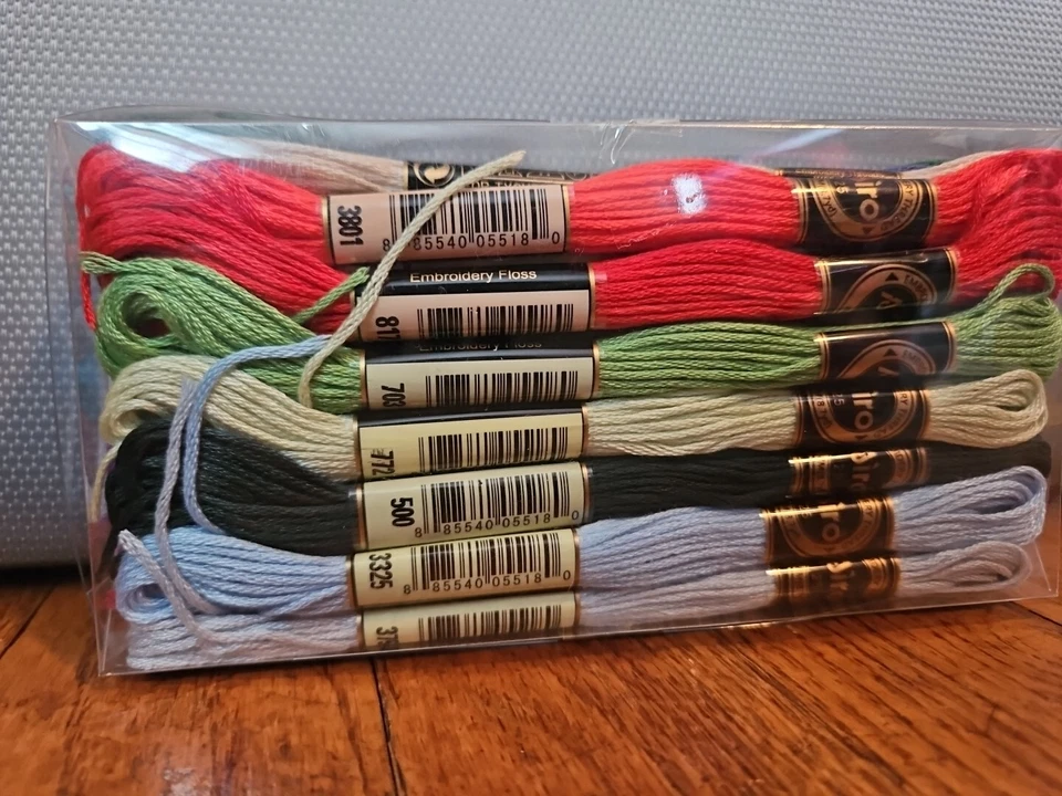 Airo Embroidery Threads. DMC Color Thread 24 Skeins Of 8 Meters Each - Image 2 of 4